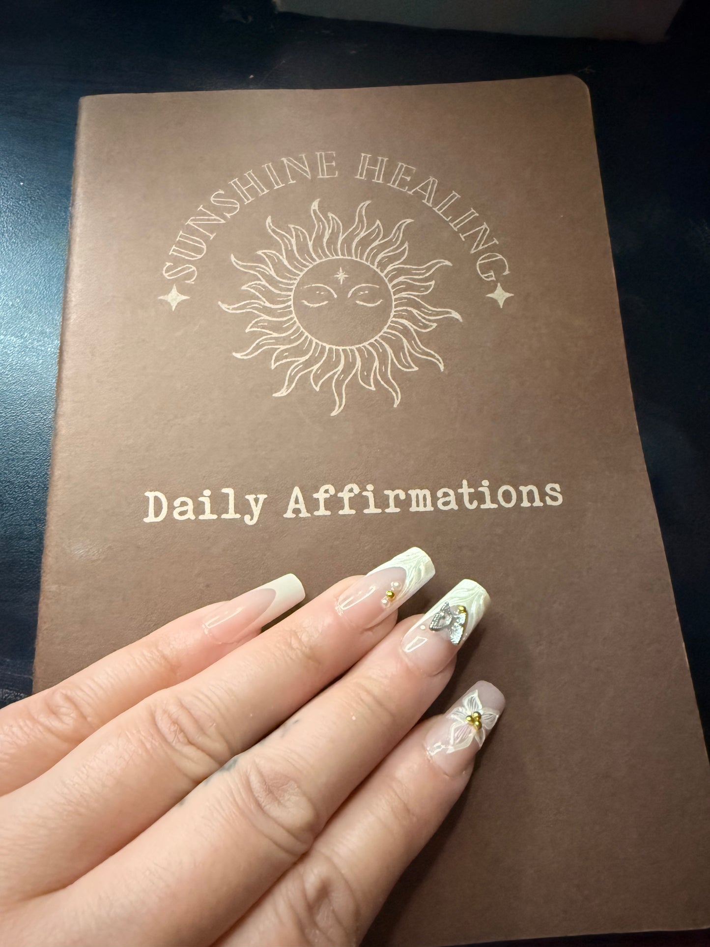 Daily affirmations notebook